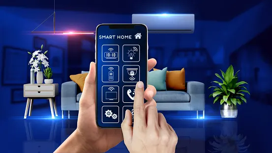 Smart-Home-Steuerung am Handy